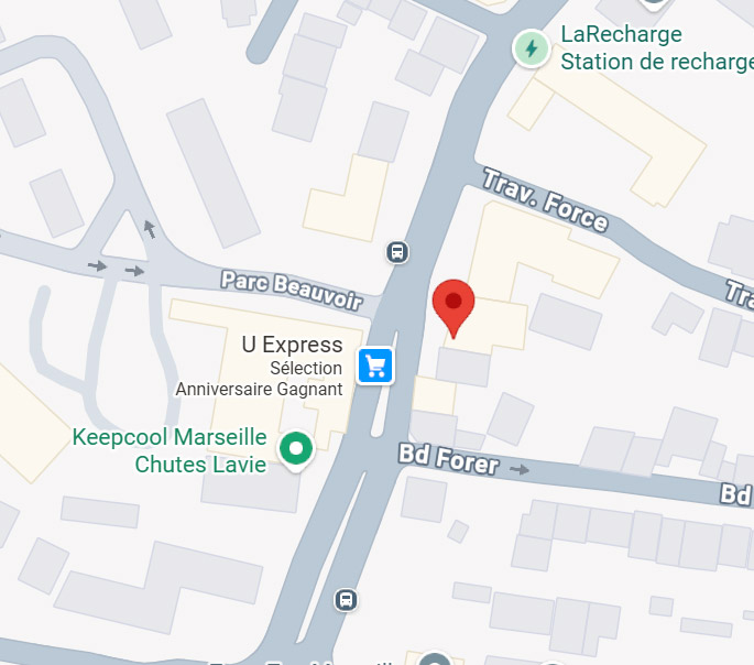 Emplacement 50A sur google maps