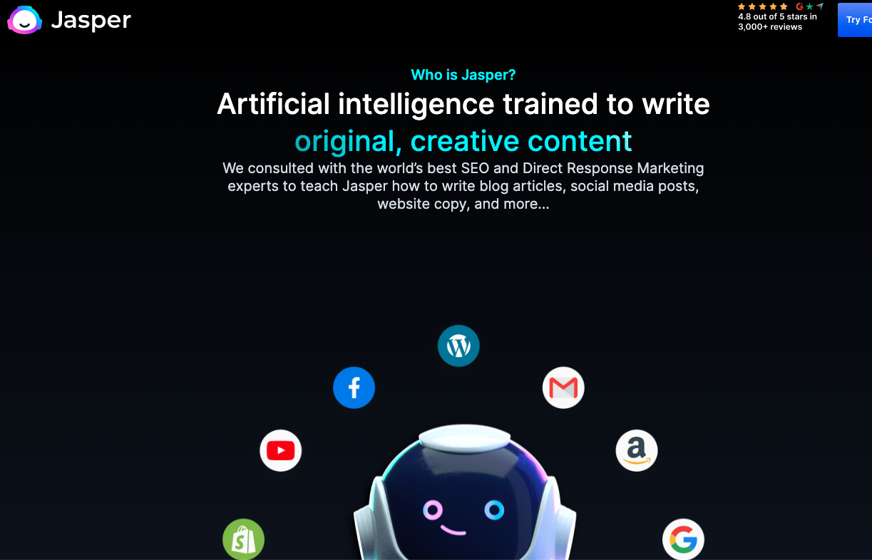 rédaction web via intelligence artificielle et  deep learning
