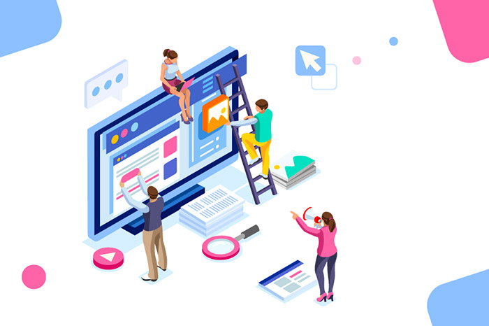 Ilustration content marketing
